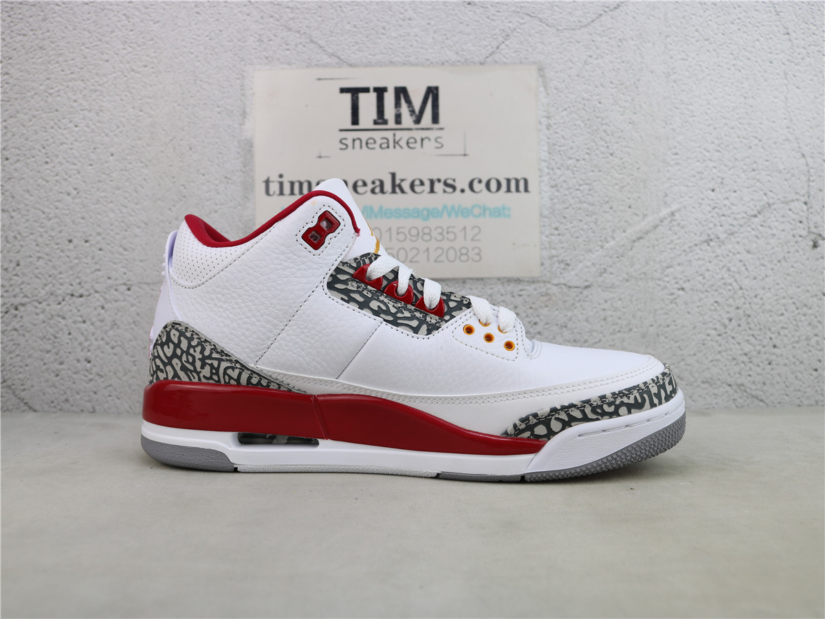 Air Jordan 3 Retro Cardinal Red CT8532-126